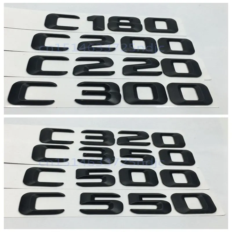For Mercedes Benz C Class C180 C200 C220 C250 C300 C320 C350 C400 C420 C500 C550 Trunk Lid Emblem Logo Badge Number Letter Decal
For Mercedes Benz C Class C180 C200 C220 C250 C300 C320 C350 C400 C420 C500 C550 Trunk Lid Emblem Logo Badge Number Letter Decal