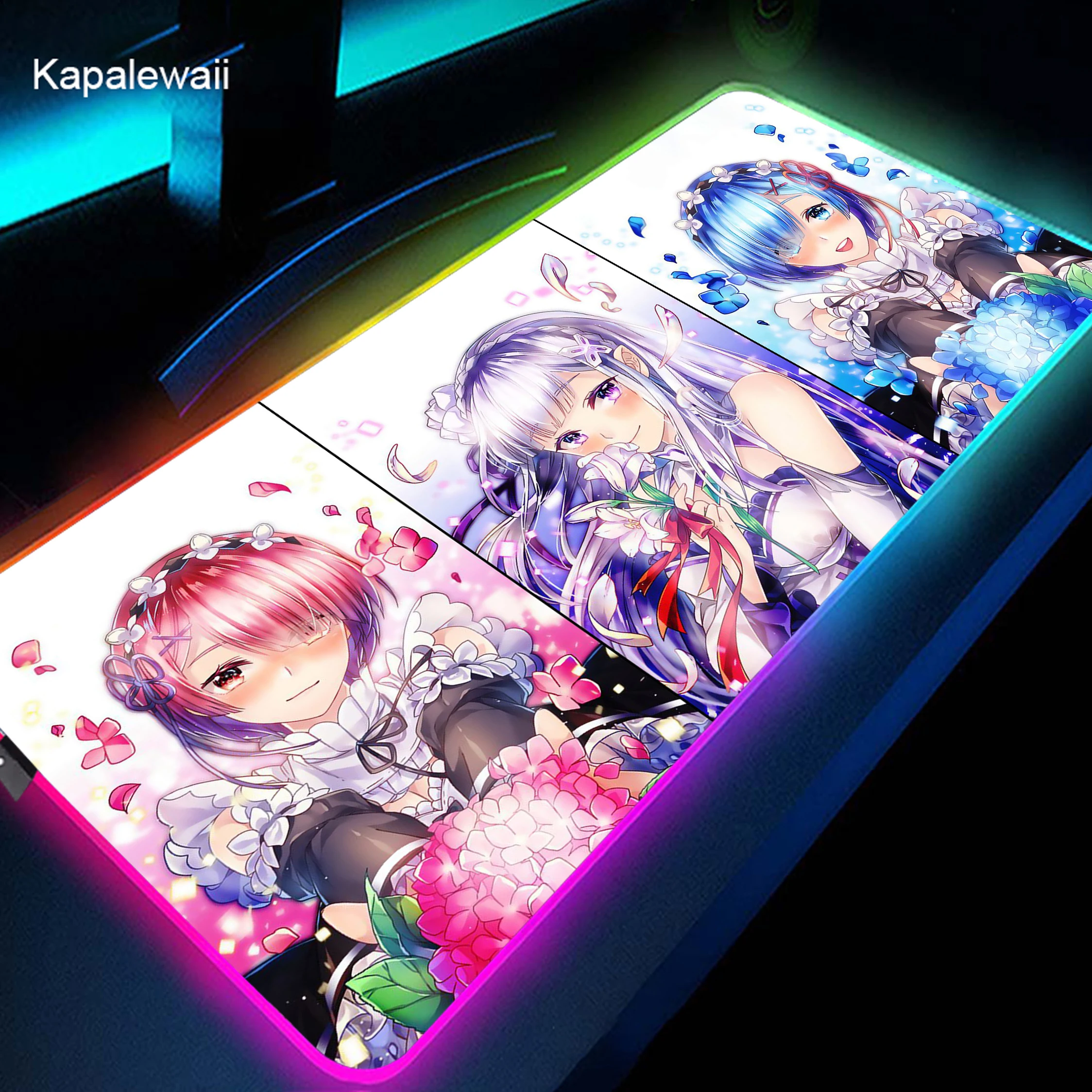LED Mouse Pad Keyboard Gamer RGB Rubber Anime Gaming Mouse Pad Re Zero Rem Emilia Mouse Mat Mousepad PC Desk Pad Keyboard Pad
LED Mouse Pad Keyboard Gamer RGB Rubber Anime Gaming Mouse Pad Re Zero Rem Emilia Mouse Mat Mousepad PC Desk Pad Keyboard Pad
