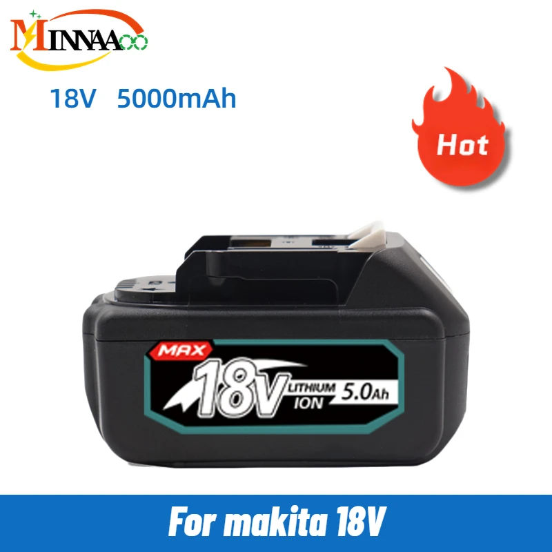 Оригинальная сменная литиевая батарея 6,0 Ач 18 в для Makita BL1860 BL1850B BL1850 BL1840 BL1830 BL1820 BL1815 LXT-400
Оригинальная сменная литиевая батарея 6,0 Ач 18 в для Makita BL1860 BL1850B BL1850 BL1840 BL1830 BL1820 BL1815 LXT-400