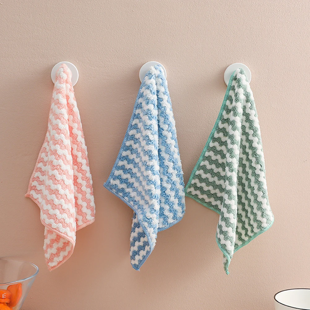 5Pcs Kitchen Cleaning Rag Coral Fleece Dish Washing Cloth Super Absorbent Scouring Pad Dry And Wet Kitchen Cleaning Towels
5Pcs Kitchen Cleaning Rag Coral Fleece Dish Washing Cloth Super Absorbent Scouring Pad Dry And Wet Kitchen Cleaning Towels