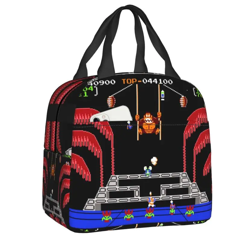 Donkey Kong Resuable Lunch Box for Women Leakproof Arcade Game Collage Cooler Thermal Food Insulated Lunch Bag School Children
Donkey Kong Resuable Lunch Box for Women Leakproof Arcade Game Collage Cooler Thermal Food Insulated Lunch Bag School Children
