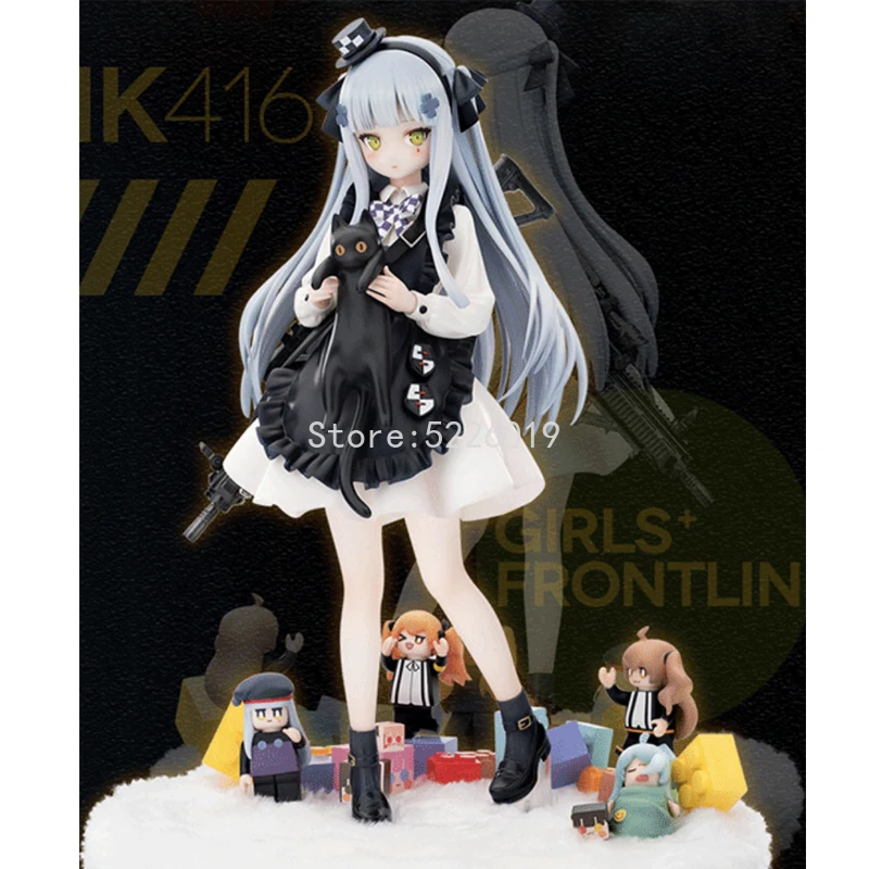22cm Girls Frontline Anime Figure HK416 Hoshi no Mayu Action Figure Character Gift of Black Cat HK416 Figurine Model Doll Toys
22cm Girls Frontline Anime Figure HK416 Hoshi no Mayu Action Figure Character Gift of Black Cat HK416 Figurine Model Doll Toys
