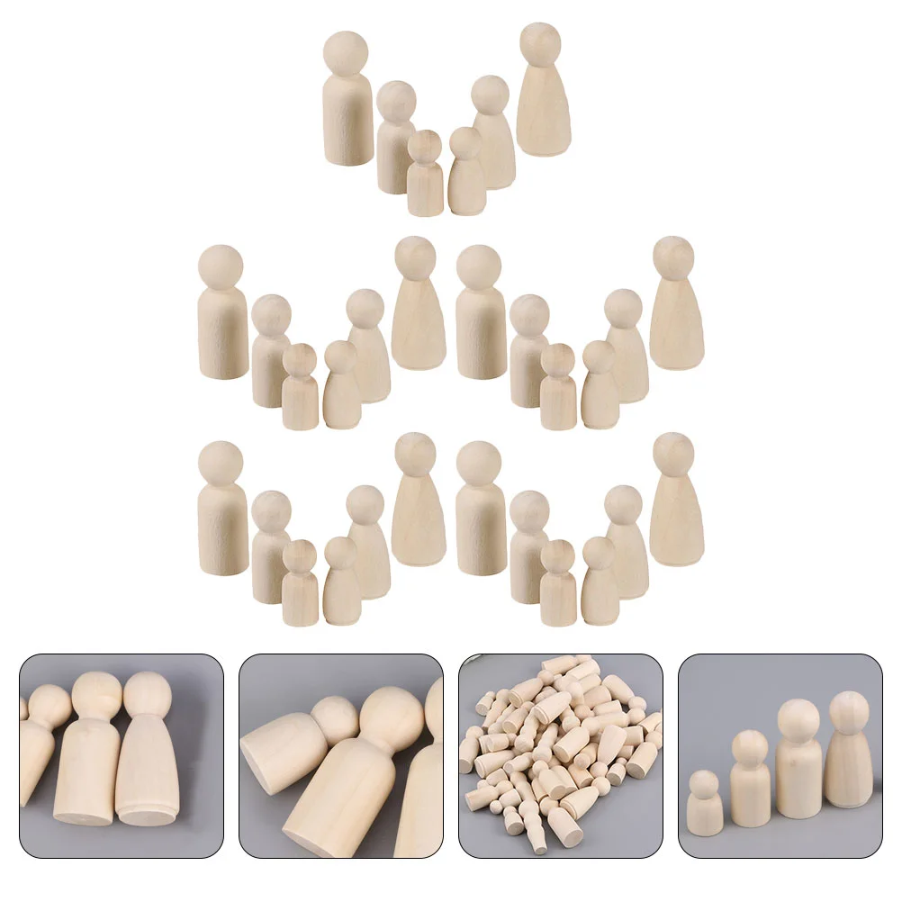 30 Pcs Unfinished Wooden Figure Peg People Dolls Family Kids Human Body Model Bodies Miniature Painting Craft Project
30 Pcs Unfinished Wooden Figure Peg People Dolls Family Kids Human Body Model Bodies Miniature Painting Craft Project