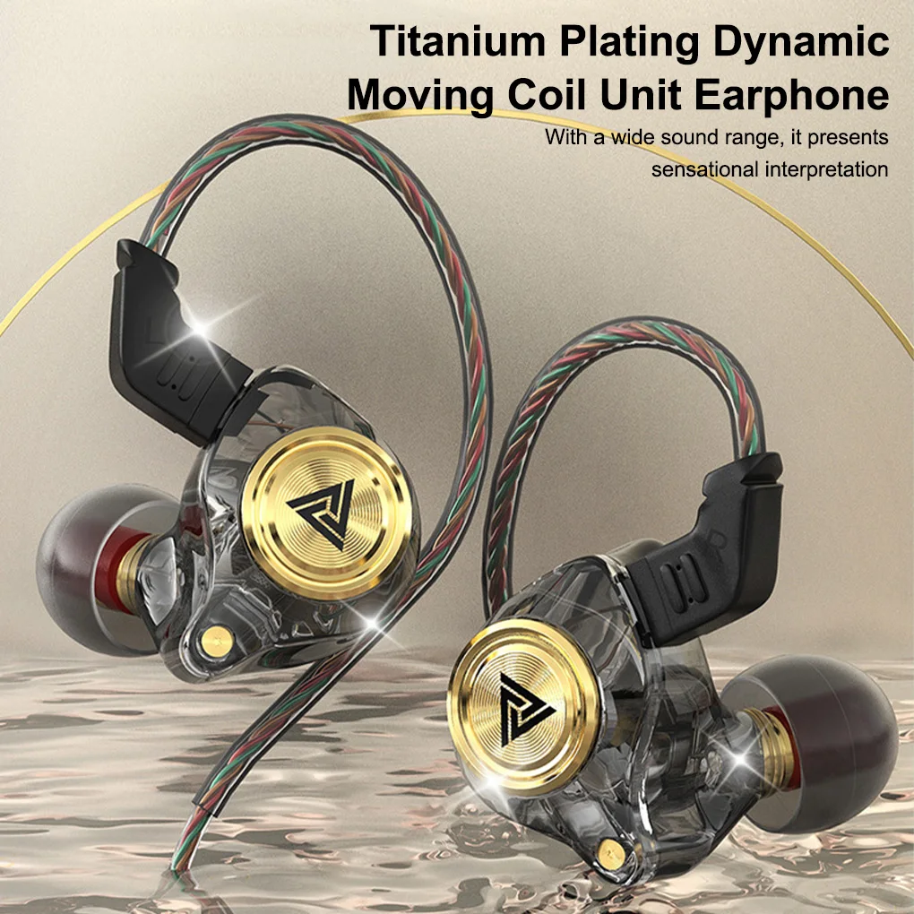 QKZ AK3 FiLe Wired Earbuds 3.5mm Stereo Sound Earphone with Microphone Long Cord Headset Replacement with Earcaps
QKZ AK3 FiLe Wired Earbuds 3.5mm Stereo Sound Earphone with Microphone Long Cord Headset Replacement with Earcaps