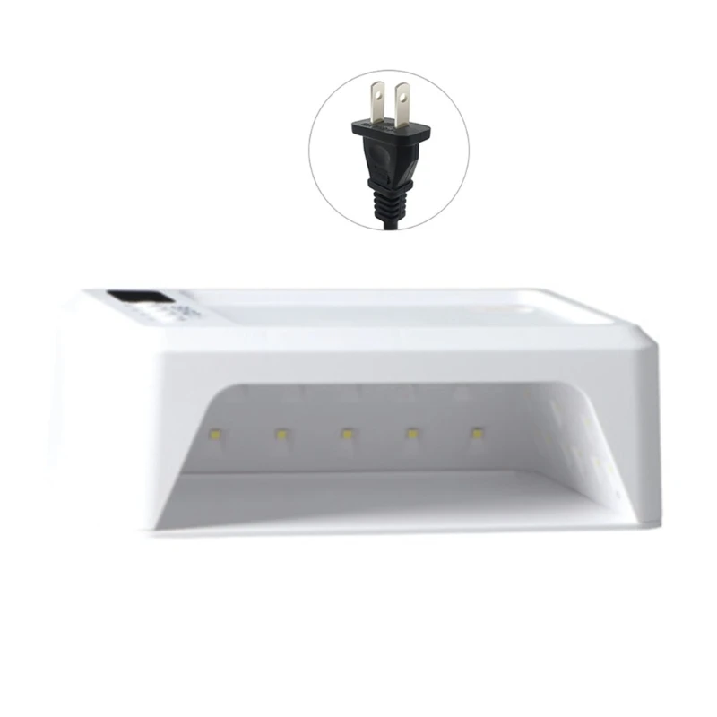 

UV LED Nail Lamp 72W Nail Light Practical Nail Dryer with 4 Timer Settings Large Space Nail Lamp for Nails Gel Polish
