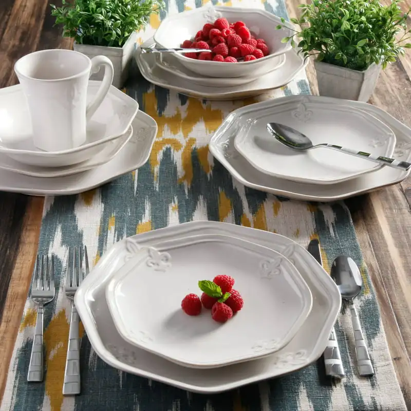 2023 New Country Crest Dinnerware, Set Of 16 Dinnerware Set Kitchen Accessories Dining Table Set Plates and Bowls and Dishes
2023 New Country Crest Dinnerware, Set Of 16 Dinnerware Set Kitchen Accessories Dining Table Set Plates and Bowls and Dishes