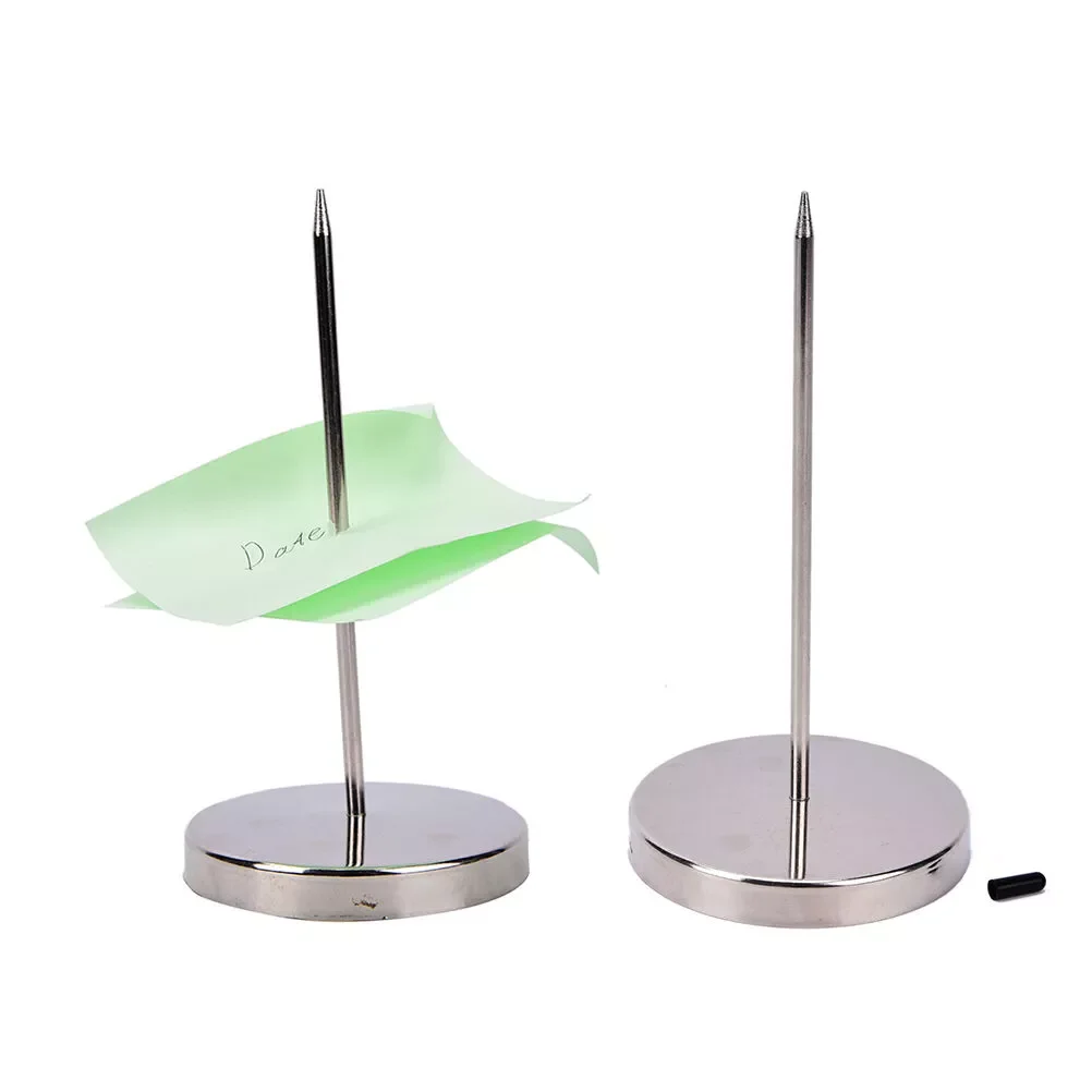 Stainless Steel Straight Rod Paper Memo Holder Bill Fork Fork For Receipt Receipt Note Spike Stick
Stainless Steel Straight Rod Paper Memo Holder Bill Fork Fork For Receipt Receipt Note Spike Stick