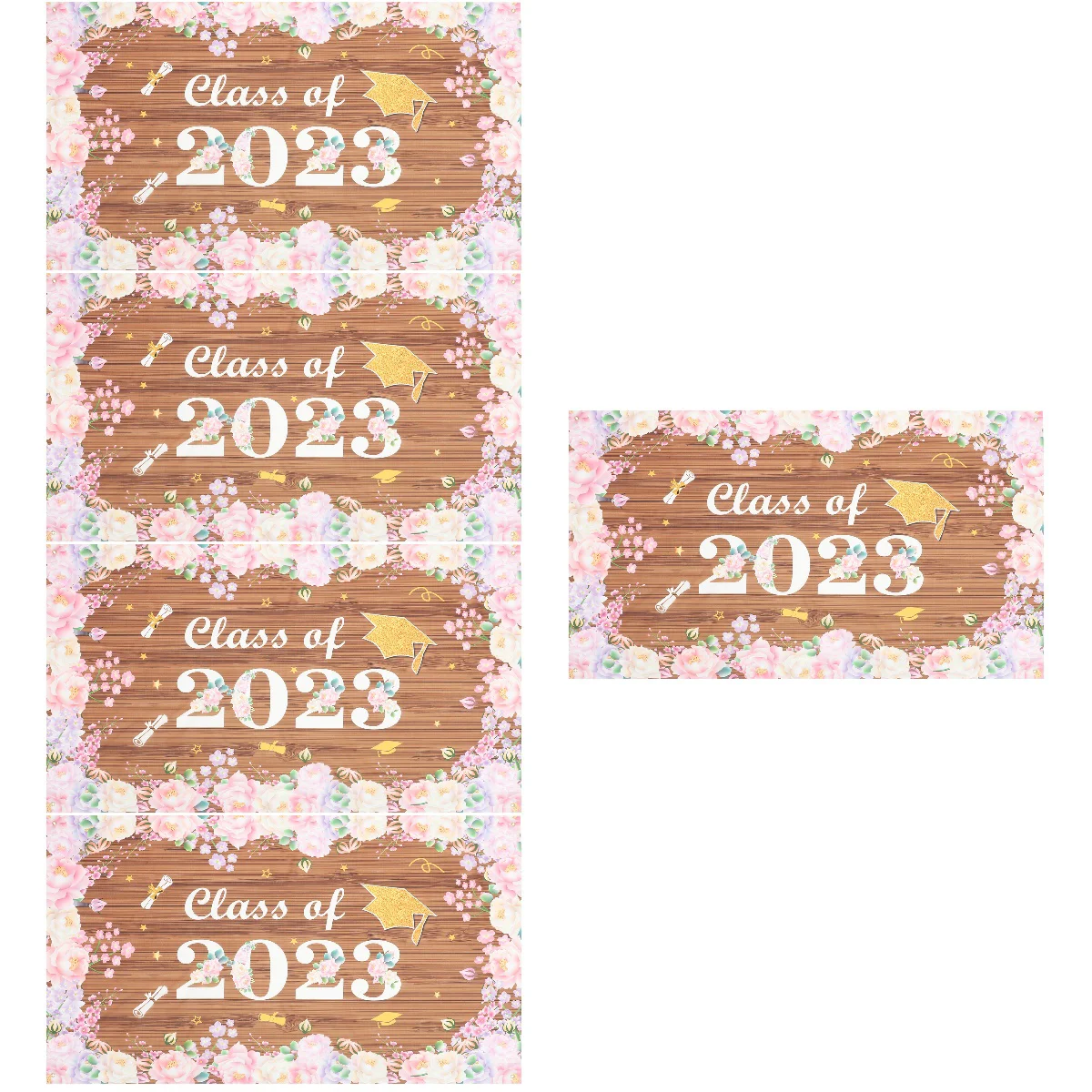 5pcs 2023 Graduation Party Banner Decor Grad Ceremony Celebration Banner Grad Party Supply
5pcs 2023 Graduation Party Banner Decor Grad Ceremony Celebration Banner Grad Party Supply