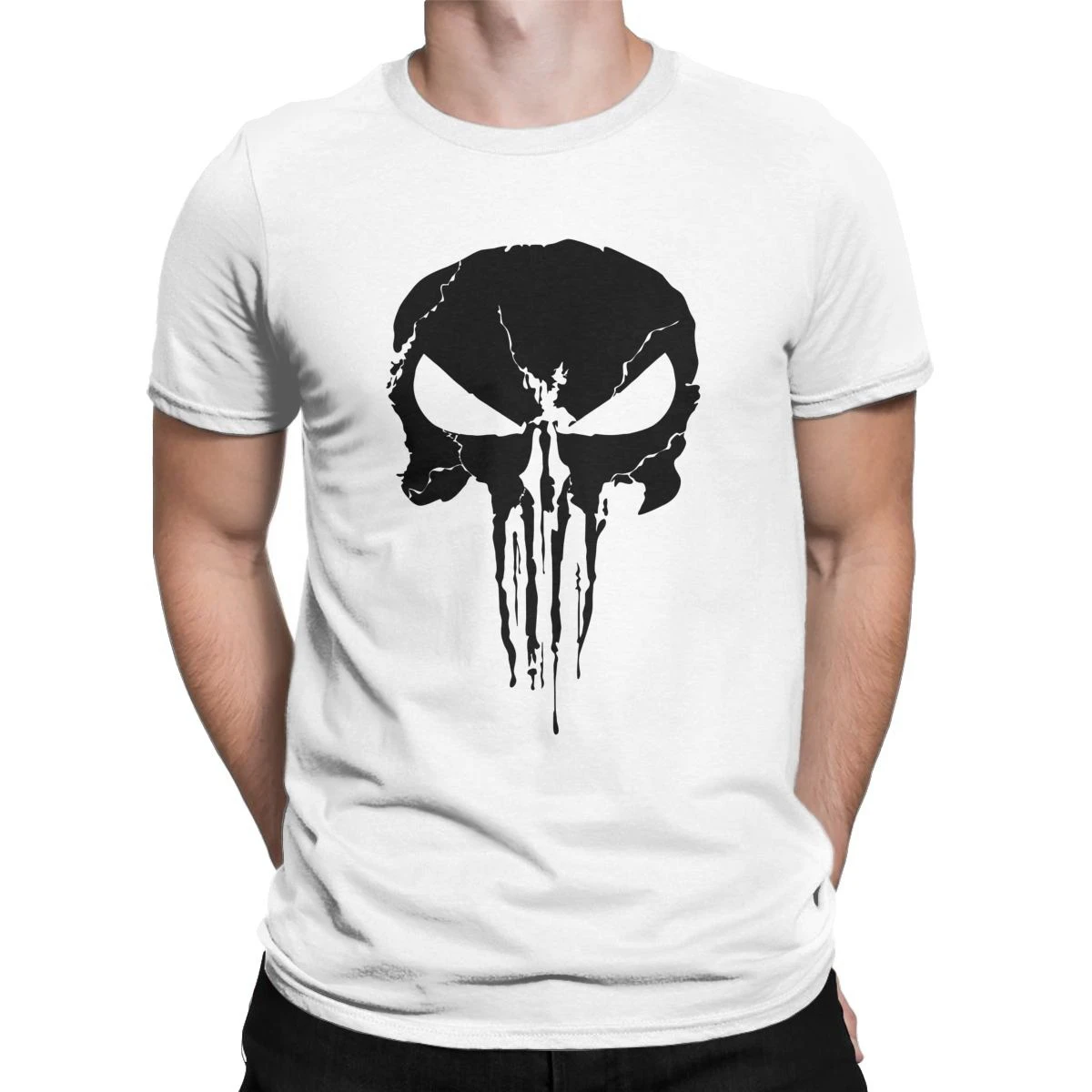 Men Punisher Skull T Shirts Superhero Cotton Clothes Funny Short Sleeve Round Neck Tee Shirt New Arrival T-Shirts
Men Punisher Skull T Shirts Superhero Cotton Clothes Funny Short Sleeve Round Neck Tee Shirt New Arrival T-Shirts
