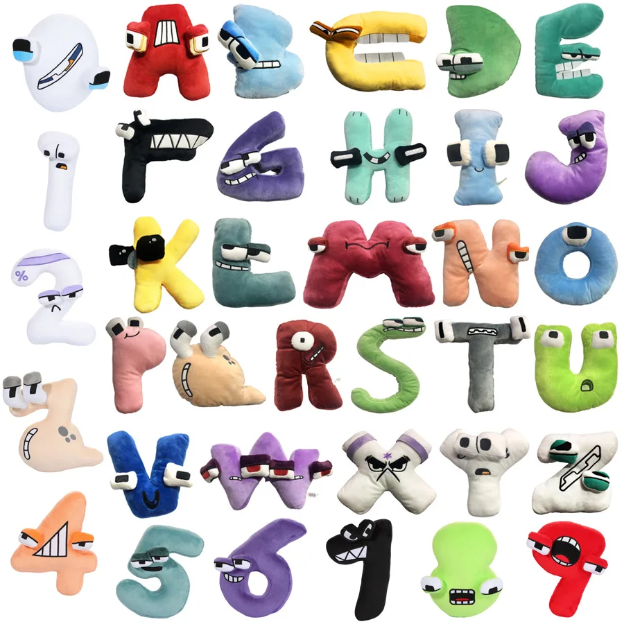 Alphabet Lore But are Plush Toy Stuffed Animal Plushie Doll Toys Gift for Kids Children Montessori 26 English Letters
Alphabet Lore But are Plush Toy Stuffed Animal Plushie Doll Toys Gift for Kids Children Montessori 26 English Letters