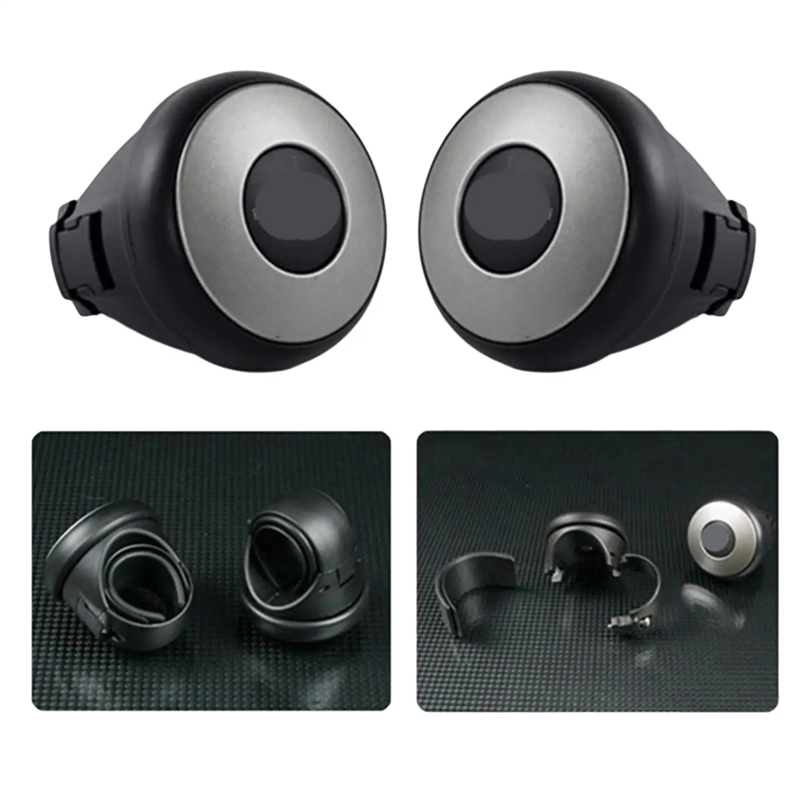 2 Pieces Driving Steering Wheel Knob Ball Shaped Auxiliary Steering Durable Booster
2 Pieces Driving Steering Wheel Knob Ball Shaped Auxiliary Steering Durable Booster