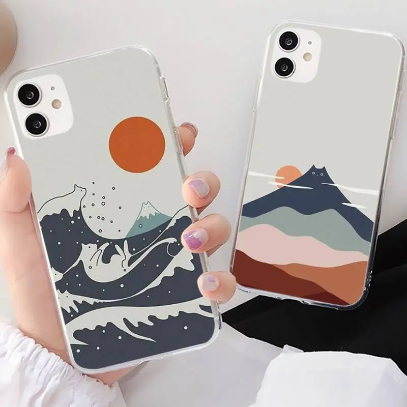 Cat Mount Fuji Japan Landscape Phone Case for iPhone 11 12 13 Mini Pro Max 8 7 6 6S Plus X 5 SE 2020 XR XS Case shell
Cat Mount Fuji Japan Landscape Phone Case for iPhone 11 12 13 Mini Pro Max 8 7 6 6S Plus X 5 SE 2020 XR XS Case shell