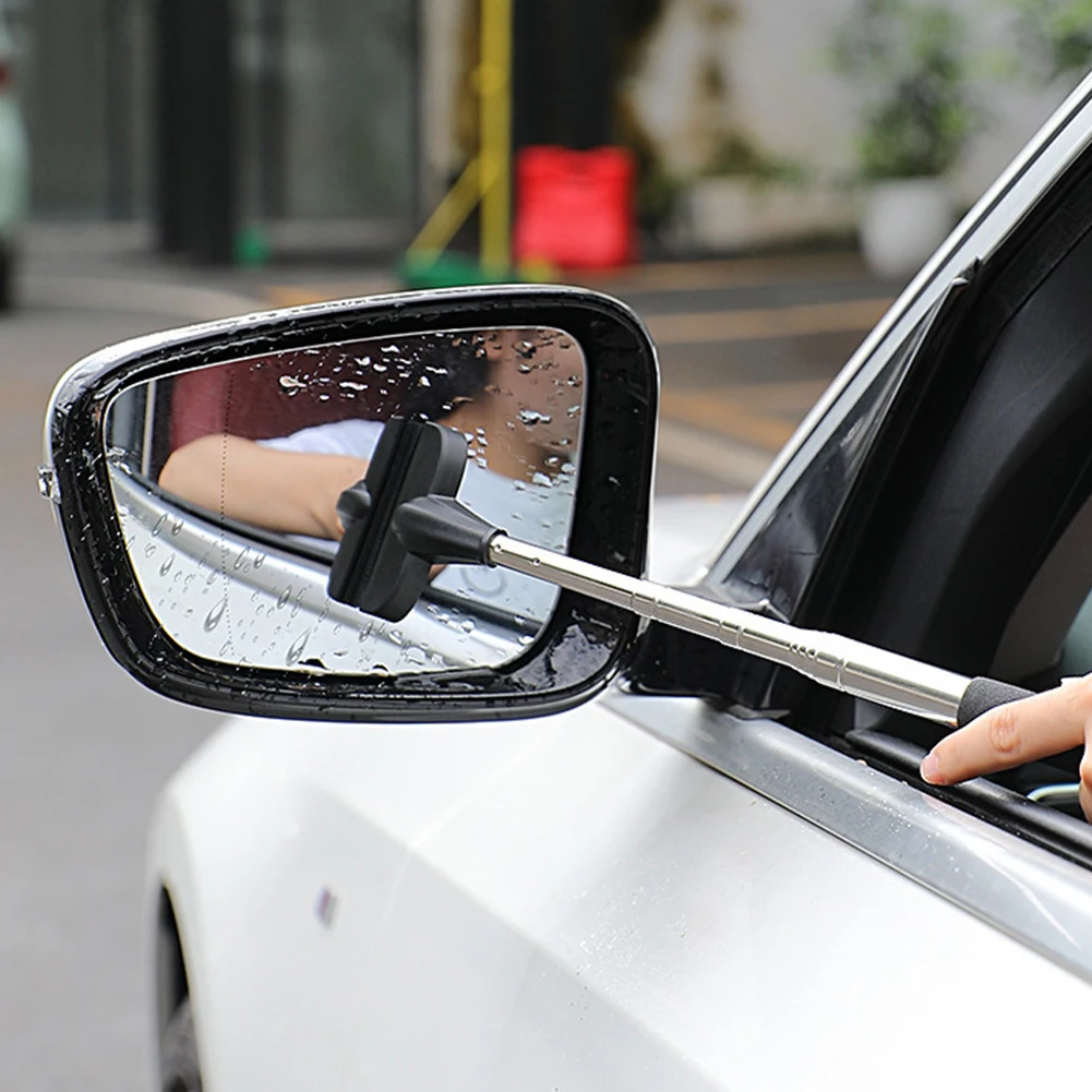 New Telescopic Rearview Mirror Squeegee Retractable Double-side Rod Window Cleaner Squeegee Wiper Brush Glass Cleaning Tool
New Telescopic Rearview Mirror Squeegee Retractable Double-side Rod Window Cleaner Squeegee Wiper Brush Glass Cleaning Tool