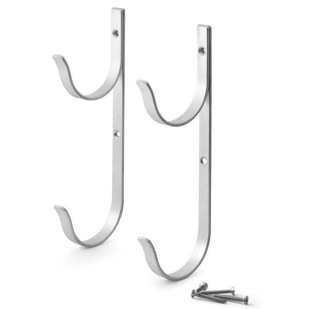 2pcs Pool Pole Hangers Metal Pole Swimming Pool Long rod pipe bracket Long Shovel Hoe Garden Tools Storage Hooks With Screwing
2pcs Pool Pole Hangers Metal Pole Swimming Pool Long rod pipe bracket Long Shovel Hoe Garden Tools Storage Hooks With Screwing