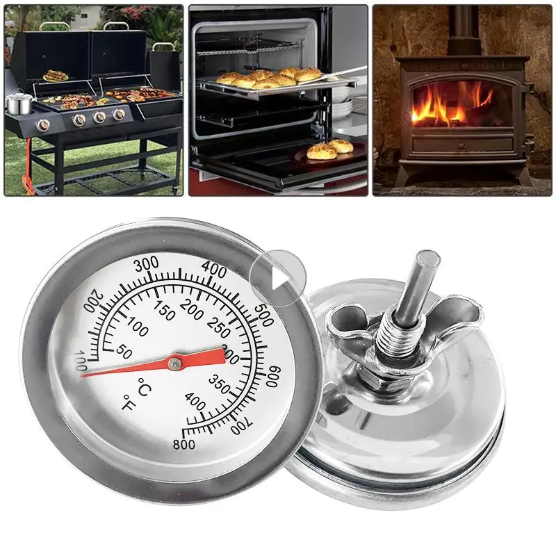 Grill Thermometer Temperature For Kitchen Bbq Temperature Gauge Wood Cooking Food 50℃400℃ Barbecue Thermometer Smoker Gauge
Grill Thermometer Temperature For Kitchen Bbq Temperature Gauge Wood Cooking Food 50℃400℃ Barbecue Thermometer Smoker Gauge