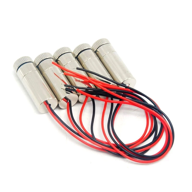 

5pcs Adjusted 980nm 30mW IR Infrared Laser Diode Module 12x35mm Dot / Line / Cross Shape 3V-5V