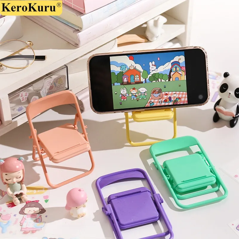 Kerokuru Mobile Phone Holder Mini Foldable Chair Stand Table Cell Phone Holder For IPhone Xiaomi Huawei Portable Desk Bracket
Kerokuru Mobile Phone Holder Mini Foldable Chair Stand Table Cell Phone Holder For IPhone Xiaomi Huawei Portable Desk Bracket
