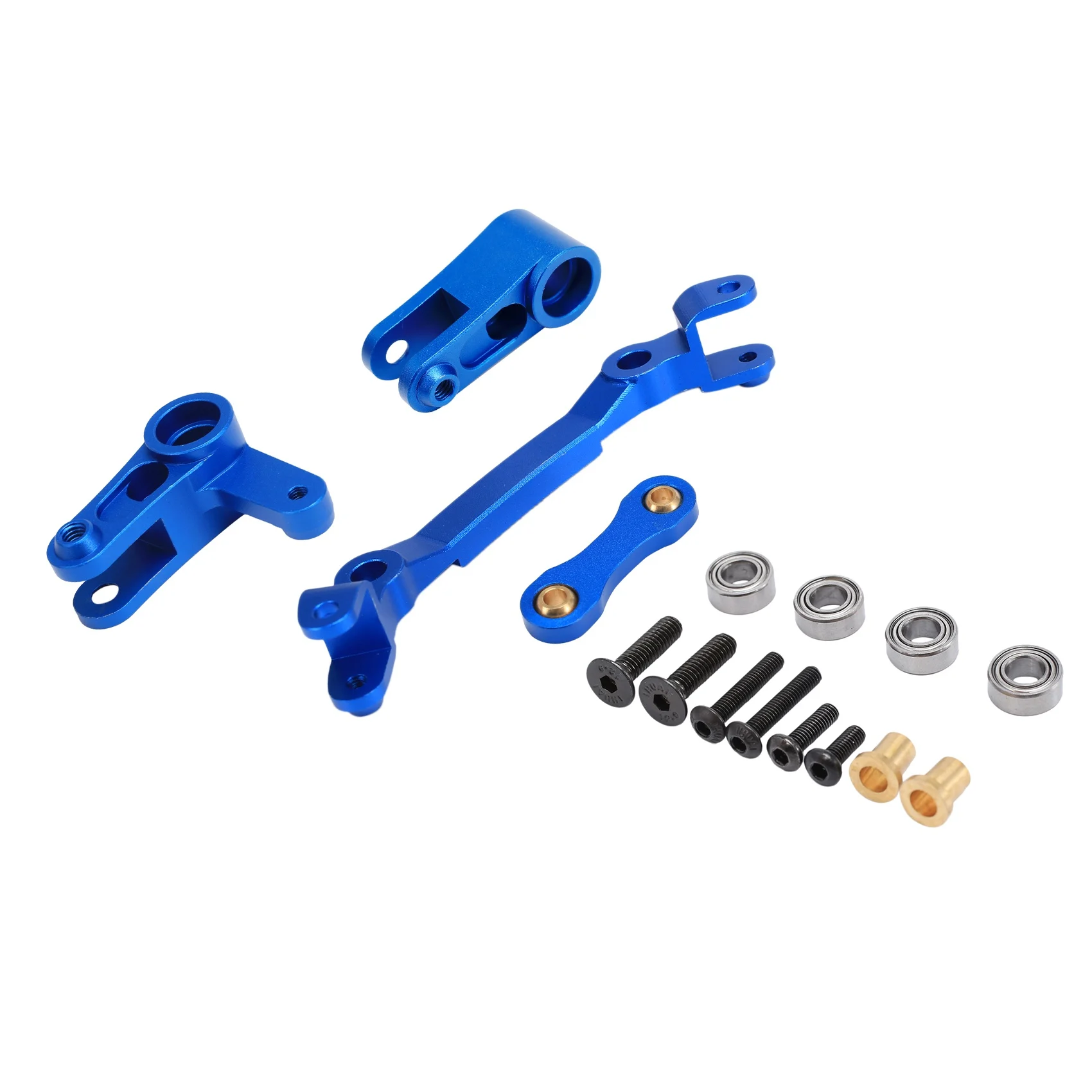 Металлический рулевой рычаг и рулевая тяга для Arrma 1/8 Infraction 4X4 MEGA/ Vendetta 3S BLX RC