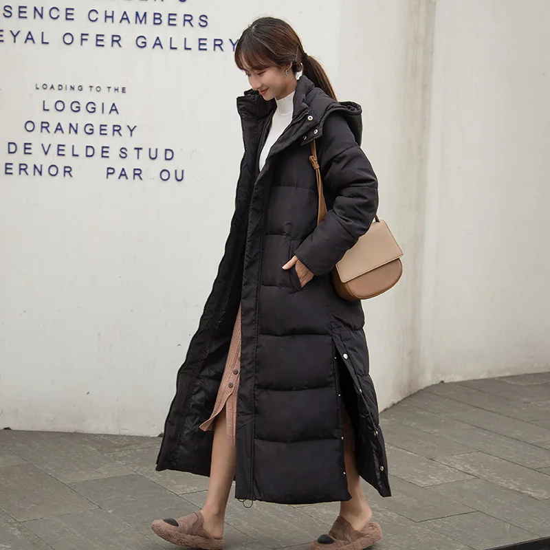Parkas Women Fashion over the Knee Extended Loose Padded Jacket Coat Cotton Coat Women Winter Coat Women
Parkas Women Fashion over the Knee Extended Loose Padded Jacket Coat Cotton Coat Women Winter Coat Women