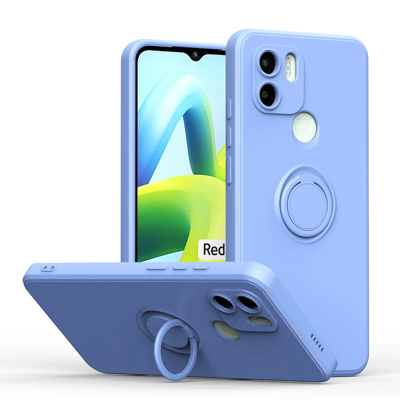 Luxury Liquid Silicone Magnetic Case For Xiaomi Redmi A1 Plus Global Version Phone Full Protective Covers With Ring Holder Stand
Luxury Liquid Silicone Magnetic Case For Xiaomi Redmi A1 Plus Global Version Phone Full Protective Covers With Ring Holder Stand