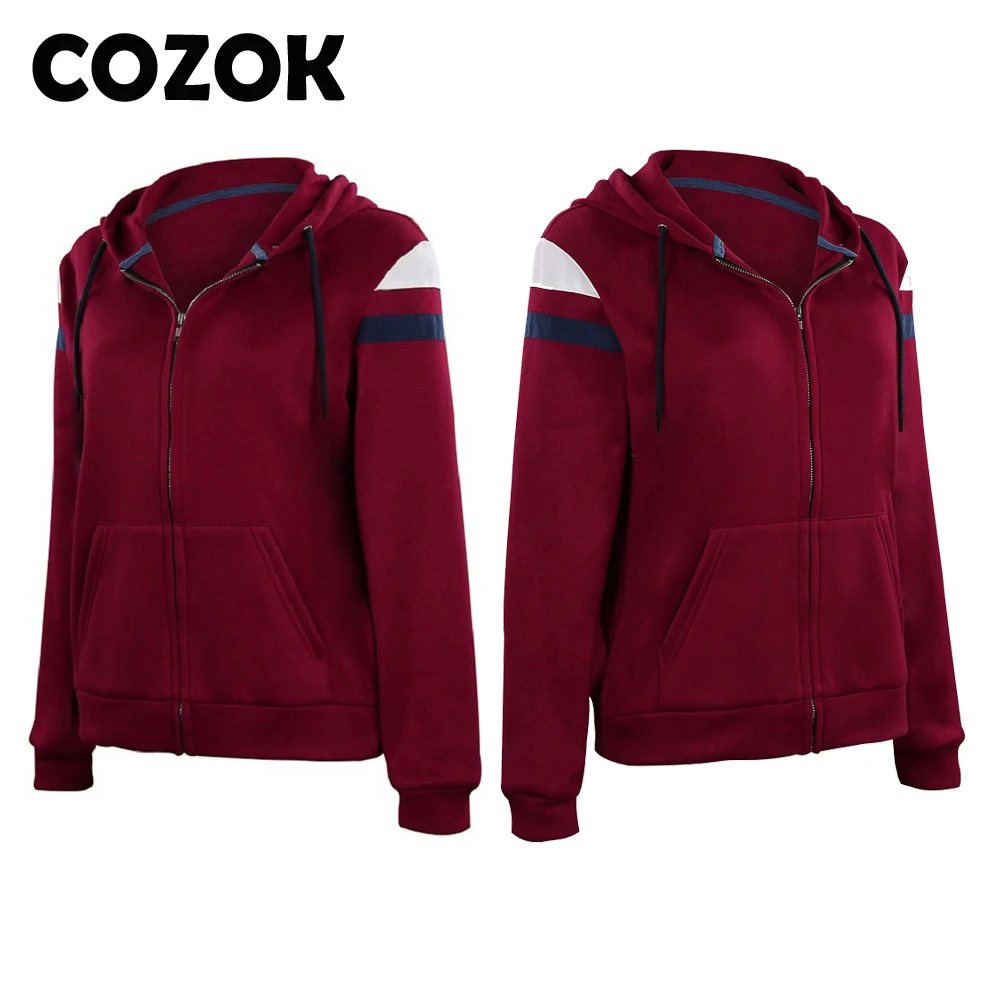 COZOK Wanda Vision-Scarlet Witch Cosplay толстовки Wanda красная куртка на молнии пальто Топ для женщин девочки Хэллоуин Карнавальный Костюм
COZOK Wanda Vision-Scarlet Witch Cosplay толстовки Wanda красная куртка на молнии пальто Топ для женщин девочки Хэллоуин Карнавальный Костюм