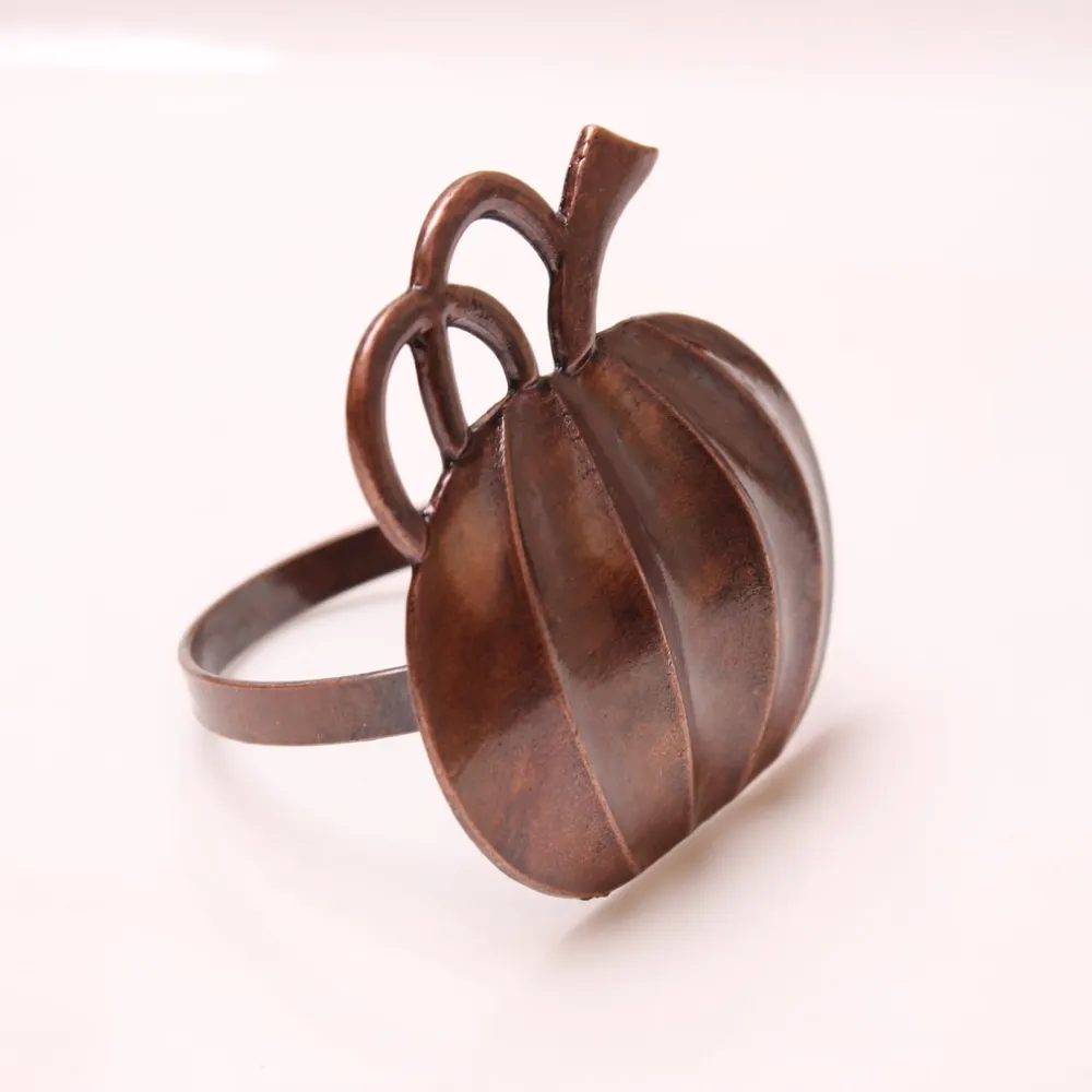 12PCS/Metal Bronze Pumpkin Napkin Ring Western Food Dining Table Decorations Used for Dining Table Etiquette Family Gathering
12PCS/Metal Bronze Pumpkin Napkin Ring Western Food Dining Table Decorations Used for Dining Table Etiquette Family Gathering