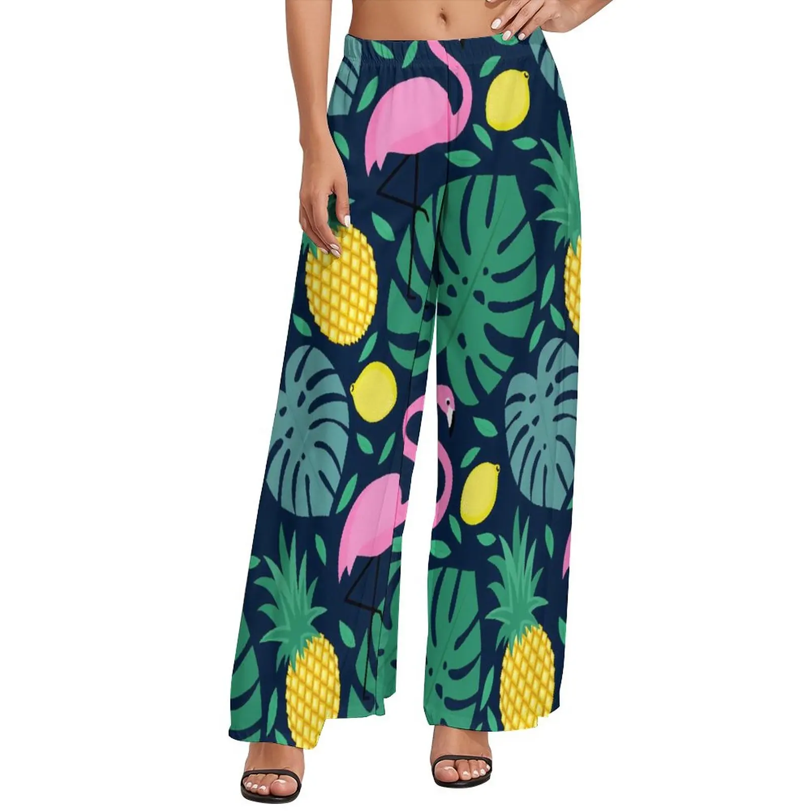 Funny Palm Leaves Pants Pineapple Flamingo Lemon Print Streetwear Print Trousers Summer Oversized Office Wide Leg Pants Gift
Funny Palm Leaves Pants Pineapple Flamingo Lemon Print Streetwear Print Trousers Summer Oversized Office Wide Leg Pants Gift