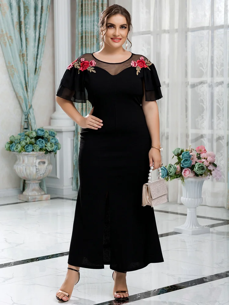 TOLEEN Clearance Price Elegant Women Plus Size Large Maxi Dresses 2022 Summer Short Sleeve Long Evening Party Festival Clothing
TOLEEN Clearance Price Elegant Women Plus Size Large Maxi Dresses 2022 Summer Short Sleeve Long Evening Party Festival Clothing