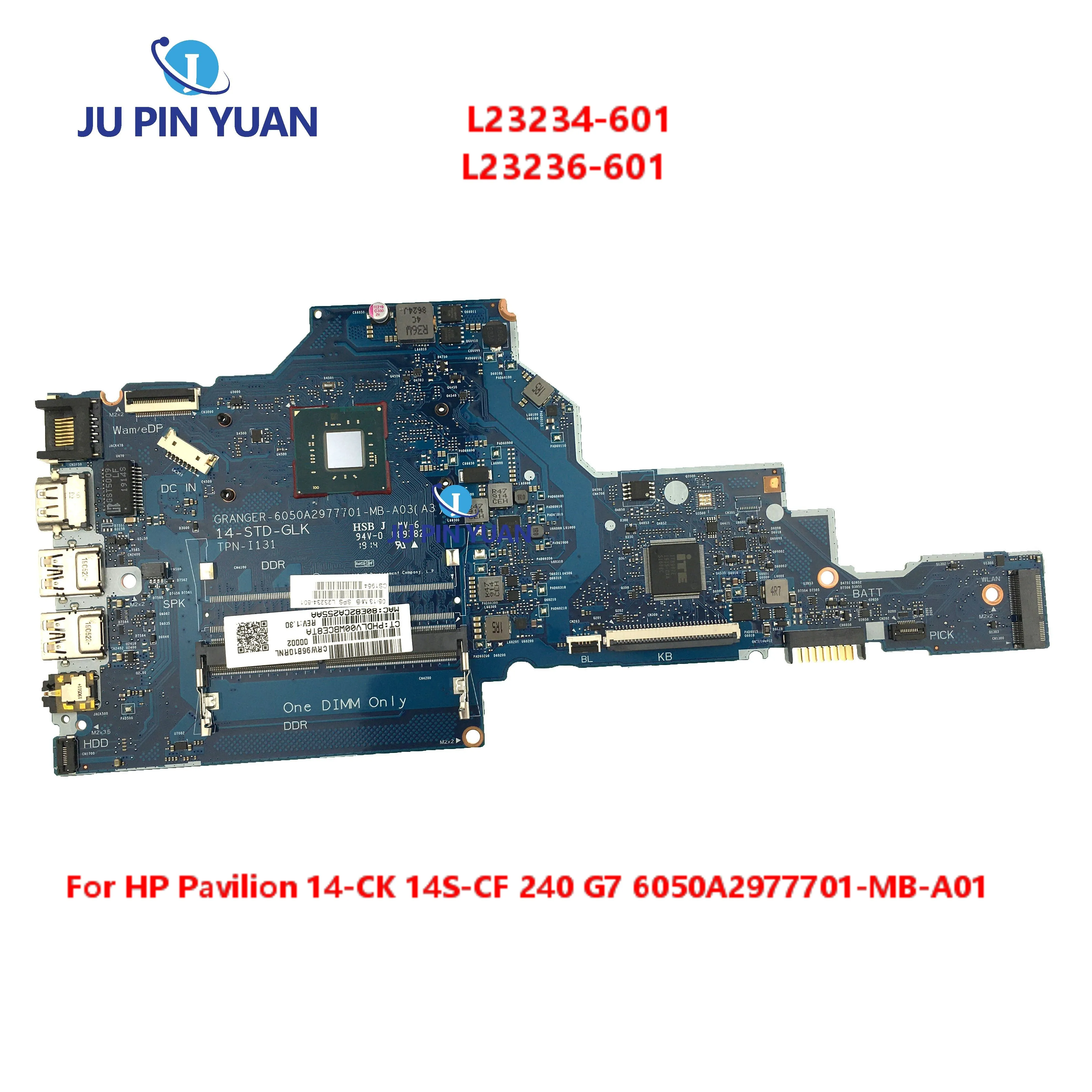 L23234-601 L23236-601 L24457-601 для HP павильон 14-CK 14- cf 240 G7 ноутбука материнская плата 6050A2977701-MB-A01 проверена
L23234-601 L23236-601 L24457-601 для HP павильон 14-CK 14- cf 240 G7 ноутбука материнская плата 6050A2977701-MB-A01 проверена