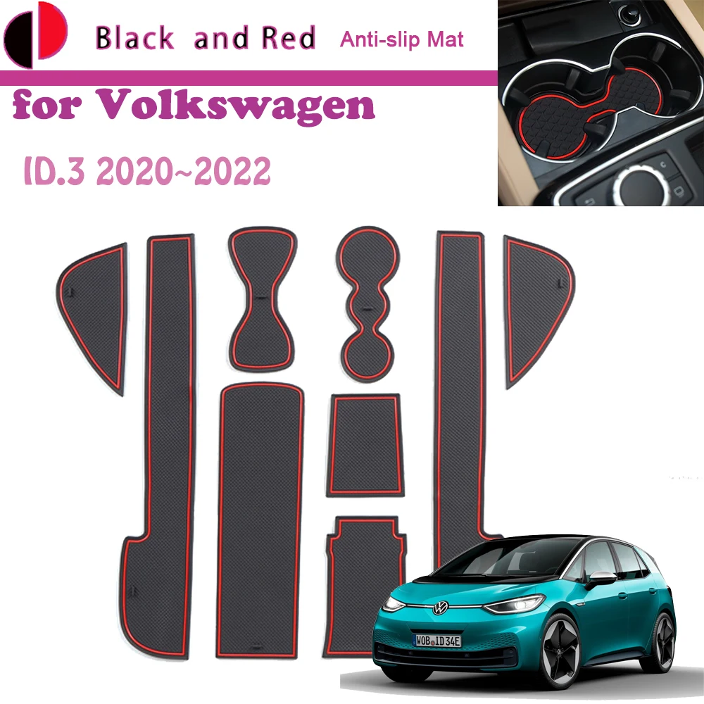Rubber Mat Door Groove for Volkswagen VW ID.3 2020~2022 2021 Cup Cushion Gate Storage Slot Coaster Dust-proof Sticker Accessorie 
Rubber Mat Door Groove for Volkswagen VW ID.3 2020~2022 2021 Cup Cushion Gate Storage Slot Coaster Dust-proof Sticker Accessorie