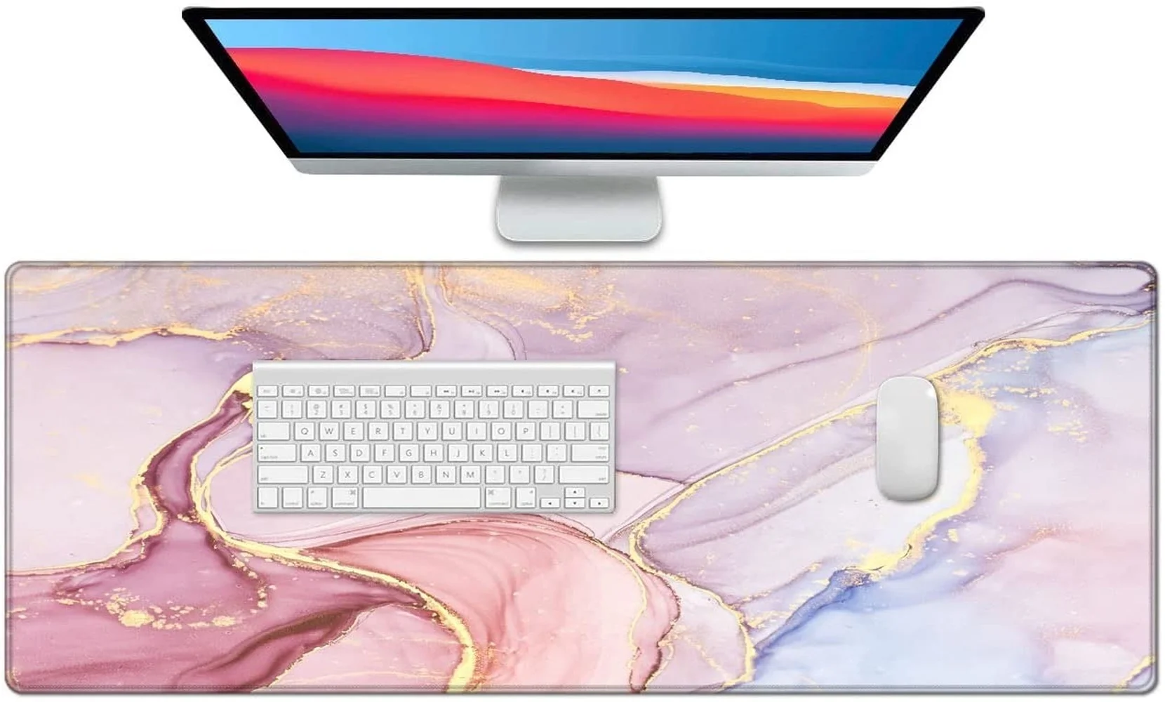 Large Gaming Mouse Pad with Stitched Edges,XXL Extended Mousepad,Water Resist Keyboard Pad,Long Desk Mat for Gamer,Office & Home
Large Gaming Mouse Pad with Stitched Edges,XXL Extended Mousepad,Water Resist Keyboard Pad,Long Desk Mat for Gamer,Office & Home