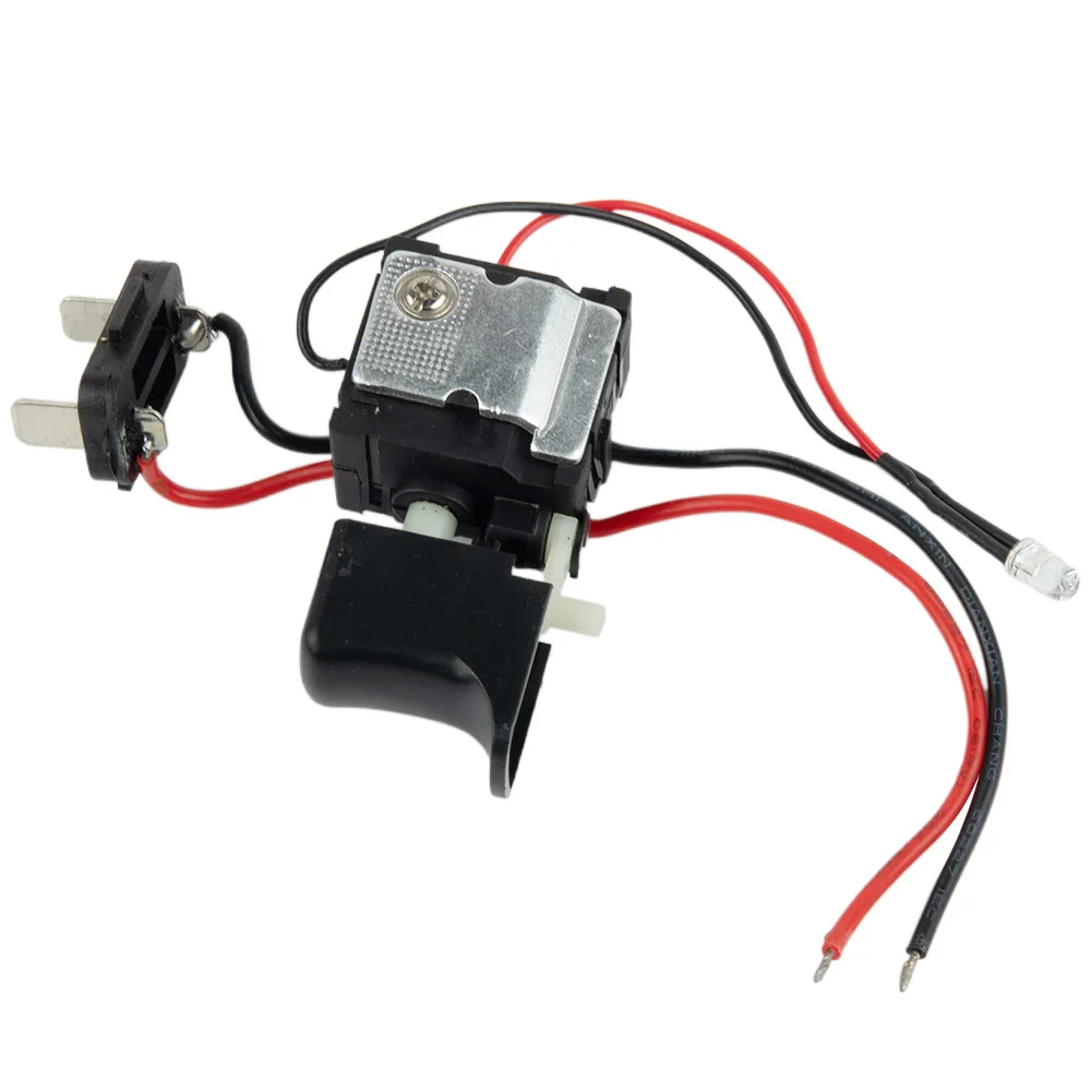 7.2V-24V 12A Electric Drill Dustproof Speed Control Push Button Trigger Switch Power Tool Accessories For Electric Hand Drill
7.2V-24V 12A Electric Drill Dustproof Speed Control Push Button Trigger Switch Power Tool Accessories For Electric Hand Drill