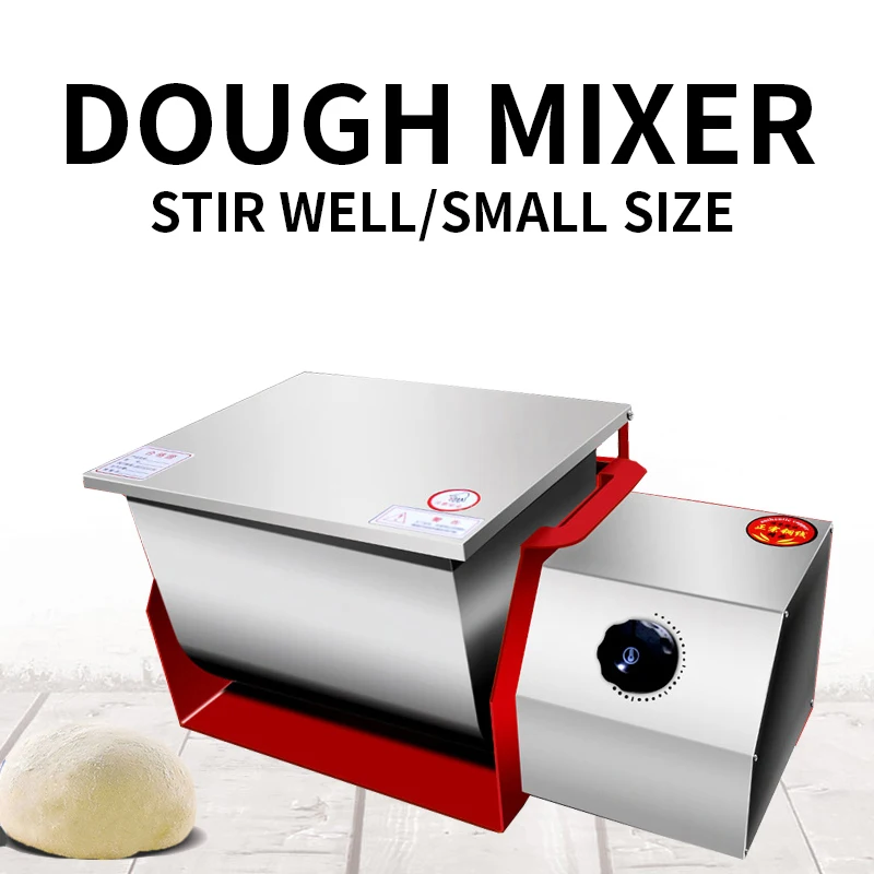 3KG (flour) Electric Dough Kneading Machine Dough Mixer Stainless Steel Flour Mixer Pasta Stirring Food Making Bread
3KG (flour) Electric Dough Kneading Machine Dough Mixer Stainless Steel Flour Mixer Pasta Stirring Food Making Bread