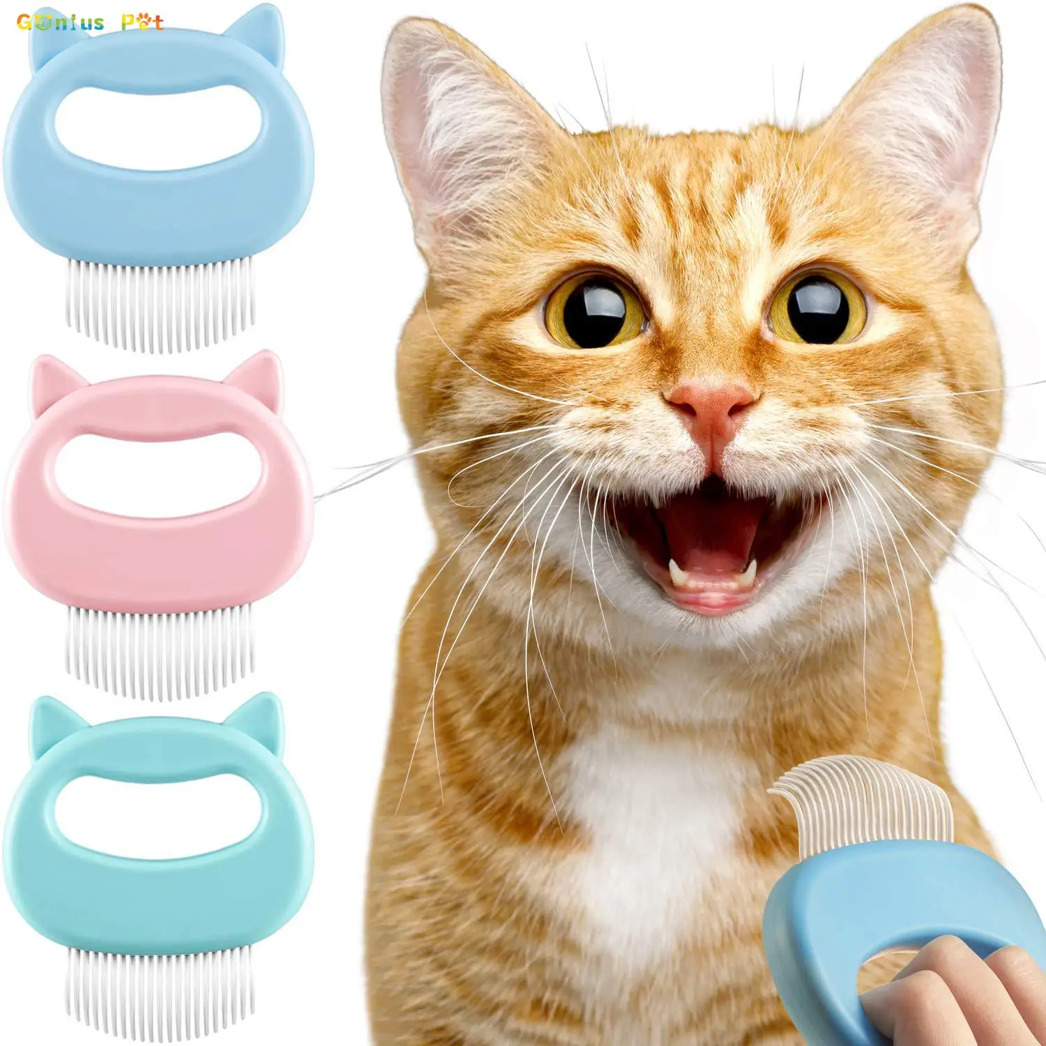 Dog Cat Combs Hair Remover Brush Pet Grooming Tools Dog Massage Comb Brush Remove Loose Hairs Pet Cat Supplies
Dog Cat Combs Hair Remover Brush Pet Grooming Tools Dog Massage Comb Brush Remove Loose Hairs Pet Cat Supplies