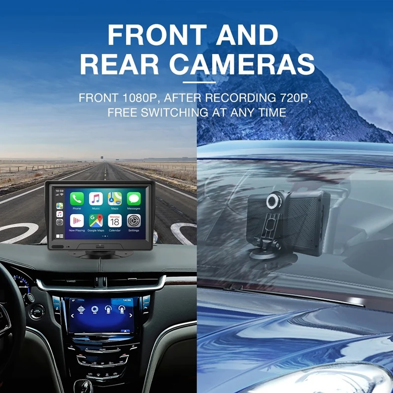 Wireless Carplay Android Auto 7 Inch Screen Radio Front Backup Camera Bluetooth WIFI FM For Apple Iphone
Wireless Carplay Android Auto 7 Inch Screen Radio Front Backup Camera Bluetooth WIFI FM For Apple Iphone