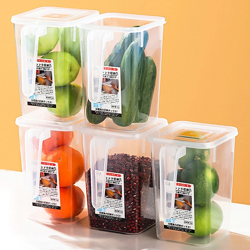 New Refrigerator Organizer Bins Fridge Side Door Food Sort Storage Box Fruit Vegetable Plastic Containers Kitchen Organizers Box
New Refrigerator Organizer Bins Fridge Side Door Food Sort Storage Box Fruit Vegetable Plastic Containers Kitchen Organizers Box