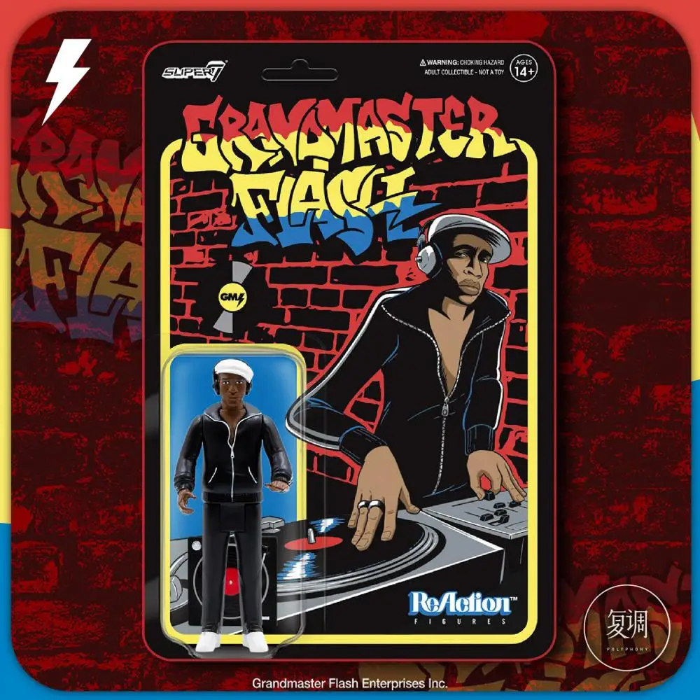 Super7 Grandmaster Flash Hang card hip hop Furious Five 3.75inch Collectible figurines Anime Action Figure Model Toys
Super7 Grandmaster Flash Hang card hip hop Furious Five 3.75inch Collectible figurines Anime Action Figure Model Toys