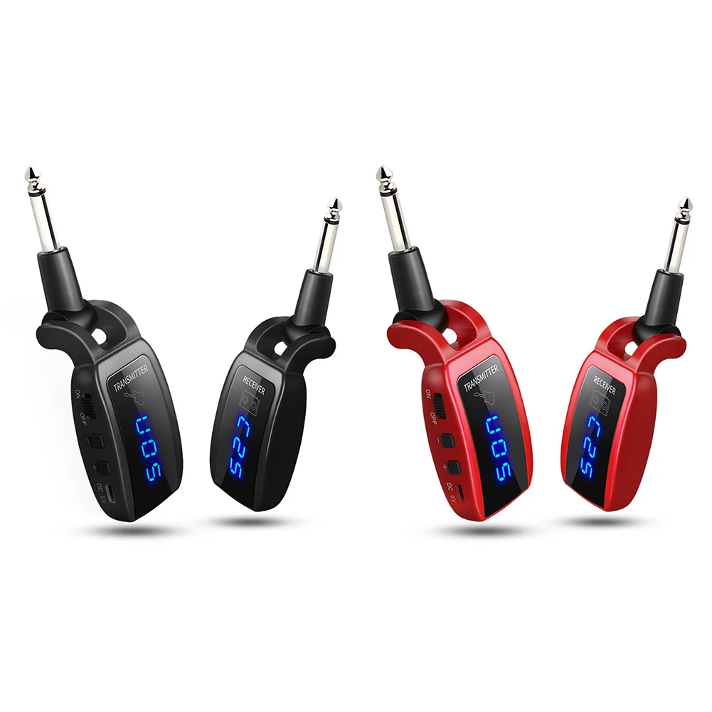U12DX UHF Electronic Guitar Wireless System Transmitter+Receiver for Music Instrument Bass Set LED Display Rotary 6.35mm Audio
U12DX UHF Electronic Guitar Wireless System Transmitter+Receiver for Music Instrument Bass Set LED Display Rotary 6.35mm Audio