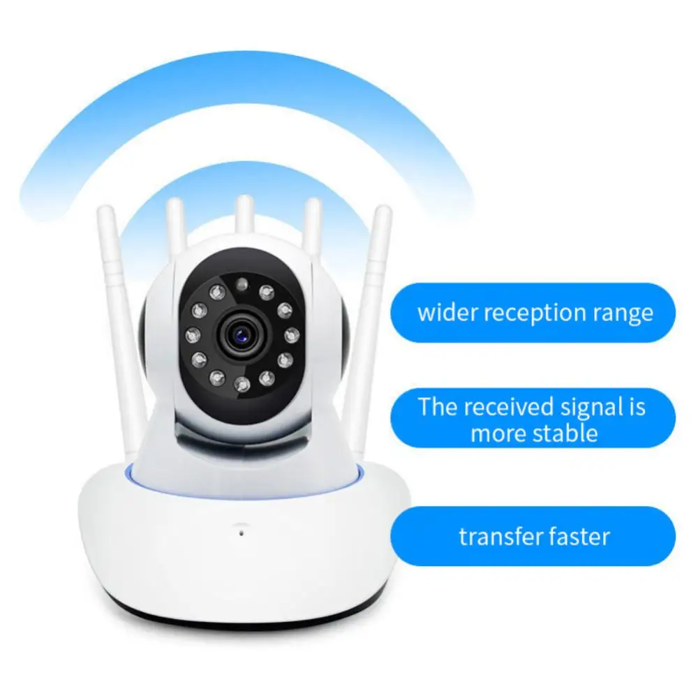 Вращающаяся на 360 градусов Беспроводная Wi-Fi 300 мегапиксельная камера домашняя камера безопасности шейкер с головкой для дома умный продукт
Вращающаяся на 360 градусов Беспроводная Wi-Fi 300 мегапиксельная камера домашняя камера безопасности шейкер с головкой для дома умный продукт