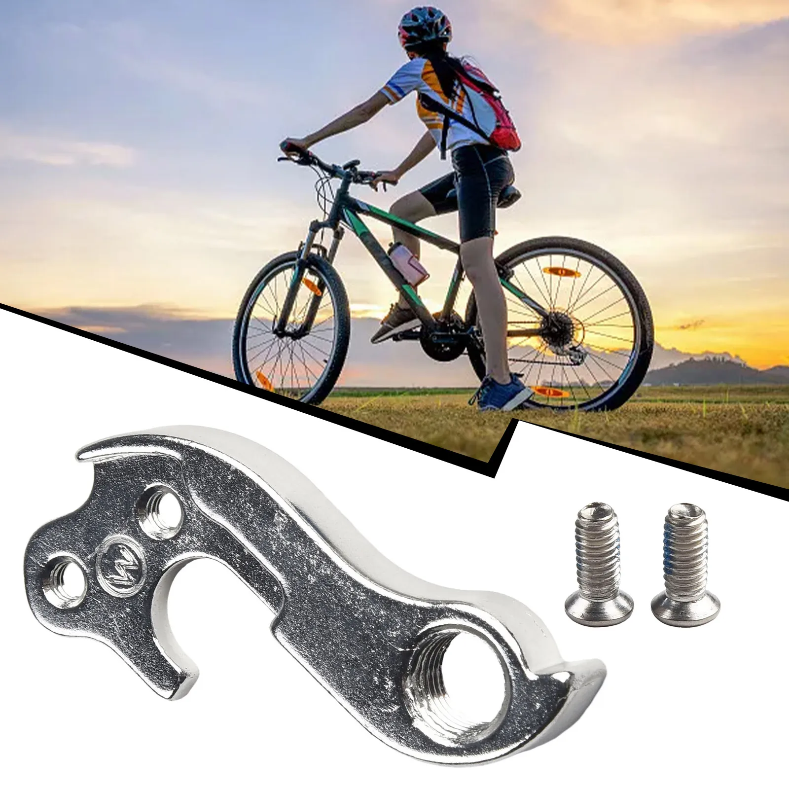 Bicycle Hanger Tail Hook Aluminum Alloy Light Weight Stylish Appearance Strong Compatibility For MTB Parts Silver Bicycle Parts
Bicycle Hanger Tail Hook Aluminum Alloy Light Weight Stylish Appearance Strong Compatibility For MTB Parts Silver Bicycle Parts