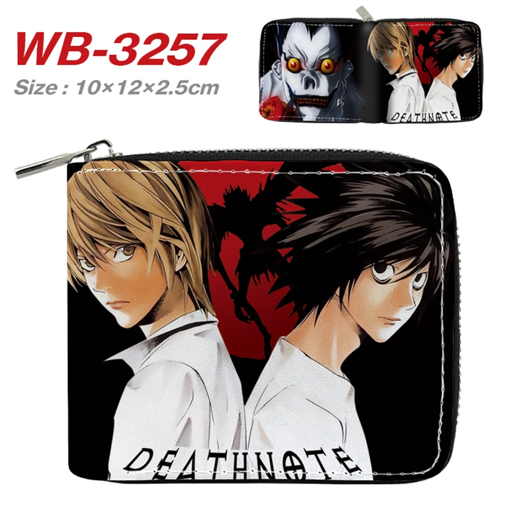 Anime Death Note PU Printing Wallet Boys Girls Purse Cartoon Short Zipper Coin Bag Student Pocket Card Pack Photo Holder Gifts
Anime Death Note PU Printing Wallet Boys Girls Purse Cartoon Short Zipper Coin Bag Student Pocket Card Pack Photo Holder Gifts