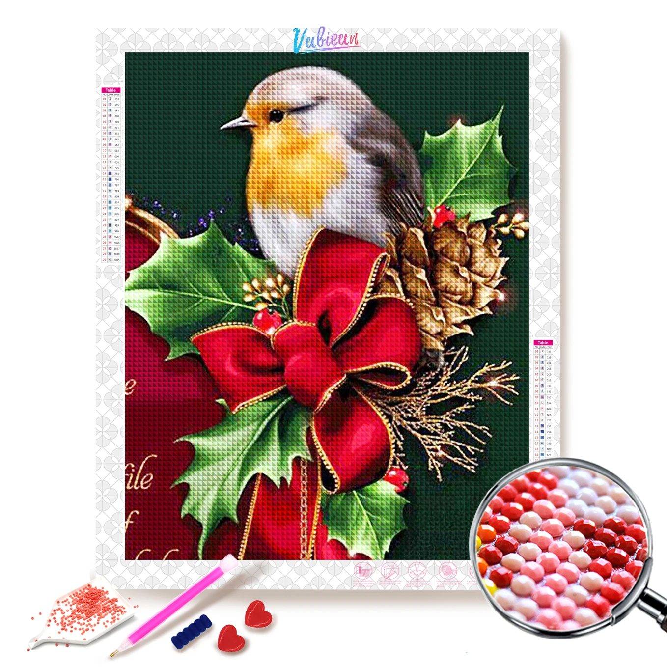 5D DIY Bird Diamond Painting Cross Stitch Diamond Embroidery Picture of Rhinestones Home Decor
5D DIY Bird Diamond Painting Cross Stitch Diamond Embroidery Picture of Rhinestones Home Decor