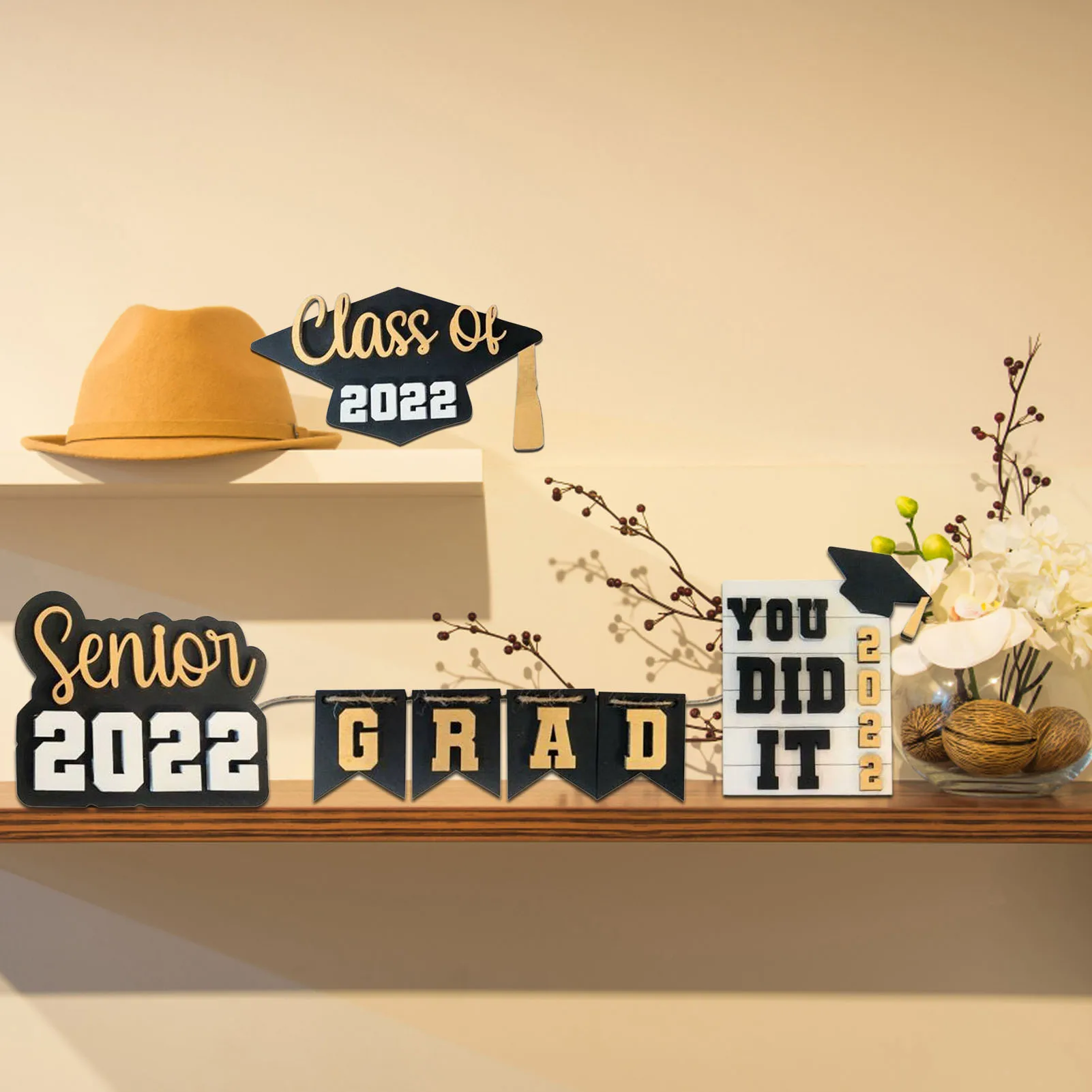 Graduation Tiered Tray Decor Class Of 2022 Congrats Grad 3D Wood Signs Farmhouse Decoration Graduation Gifts For Girls Boys Her
Graduation Tiered Tray Decor Class Of 2022 Congrats Grad 3D Wood Signs Farmhouse Decoration Graduation Gifts For Girls Boys Her