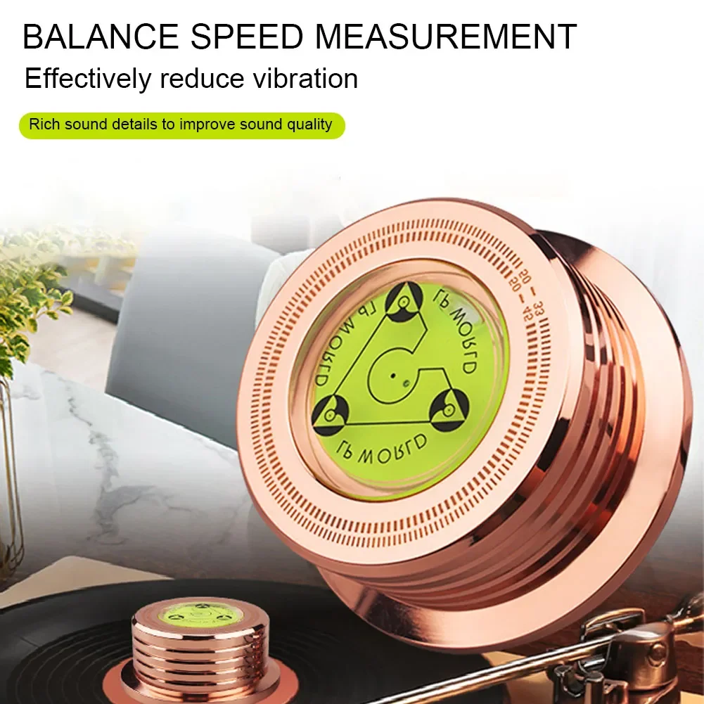 Clamp With Bubble Level Accessories Tool Aluminum Alloy Durable Practical LP Disc Stabilizer 50HZ Vinyl Player
Clamp With Bubble Level Accessories Tool Aluminum Alloy Durable Practical LP Disc Stabilizer 50HZ Vinyl Player