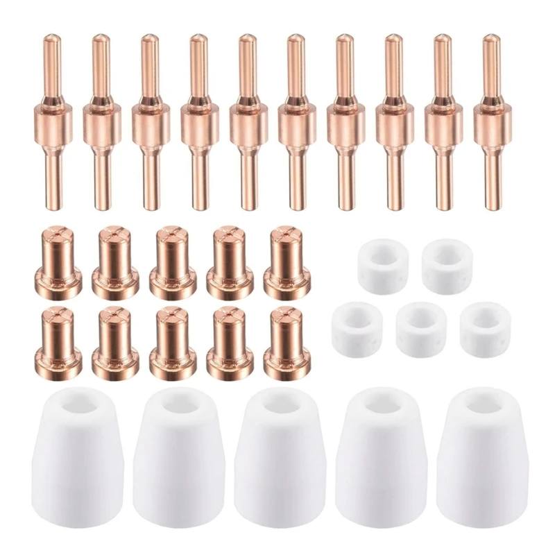 Air Plasma-Cutter Cutting Nozzle Electrode Tip Torch Consumable for LGK-40 PT-31
Air Plasma-Cutter Cutting Nozzle Electrode Tip Torch Consumable for LGK-40 PT-31