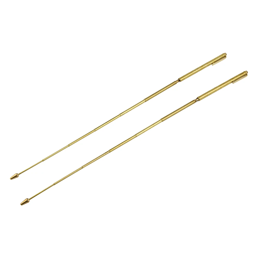 2pcs Dowsing Rods Durable Brass Tools Water Divining Detector Measuring Positioning Rods Instruments For Veins People
2pcs Dowsing Rods Durable Brass Tools Water Divining Detector Measuring Positioning Rods Instruments For Veins People