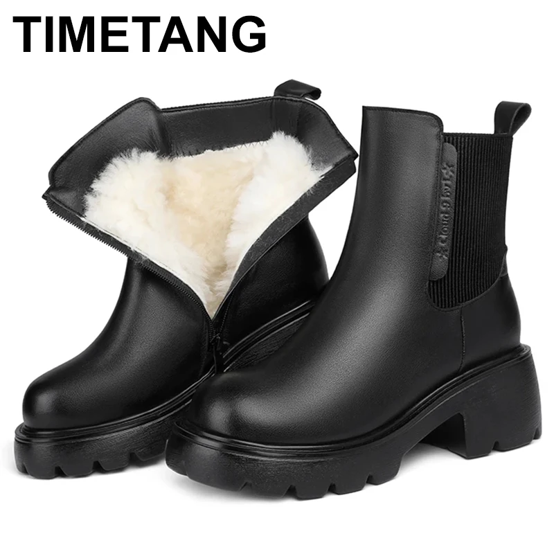 Ankle Boots Woman Winter 2022 Black Platform Shoes Women High Heels Leather Luxury Designer Snow Booties Free Shipping
Ankle Boots Woman Winter 2022 Black Platform Shoes Women High Heels Leather Luxury Designer Snow Booties Free Shipping