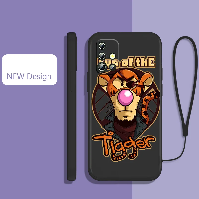 Disney's Funny Tigger For Samsung Galaxy A73 A53 A33 A52 A32 A22 A71 A51 A21S A03S A50 4G 5G Liquid Rope Cover
Disney's Funny Tigger For Samsung Galaxy A73 A53 A33 A52 A32 A22 A71 A51 A21S A03S A50 4G 5G Liquid Rope Cover