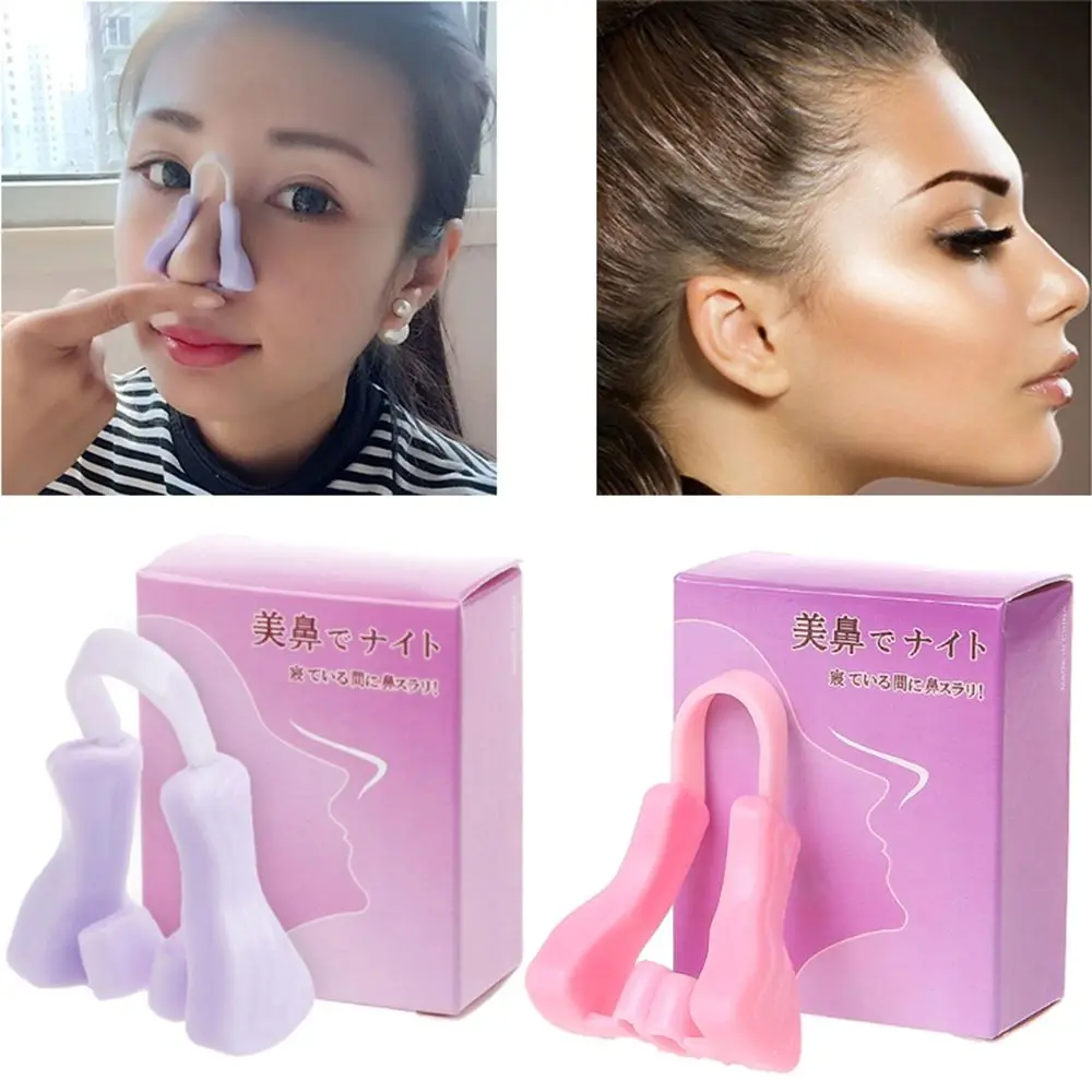 Health Lifting Shaping Beauty Care Silicone Nose Clip Clipper Nose Shaper Corrector Massage Tool
Health Lifting Shaping Beauty Care Silicone Nose Clip Clipper Nose Shaper Corrector Massage Tool