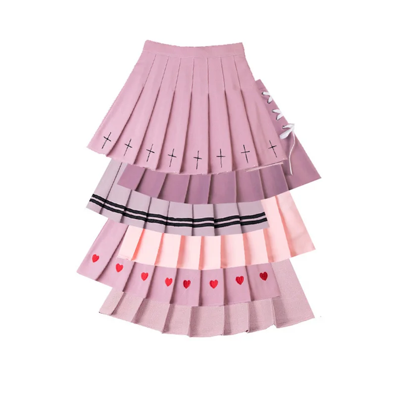 Pink Women Pleated Skirts Elastic High Waist Woman Mini Skirt Harajuku Preppy Style Female Short Skirt Casual A-Line Lady Skirts
Pink Women Pleated Skirts Elastic High Waist Woman Mini Skirt Harajuku Preppy Style Female Short Skirt Casual A-Line Lady Skirts